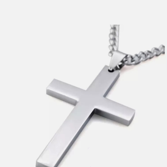 Men Cross Necklaces Pendants Stainless Steel - Picture 11 of 15